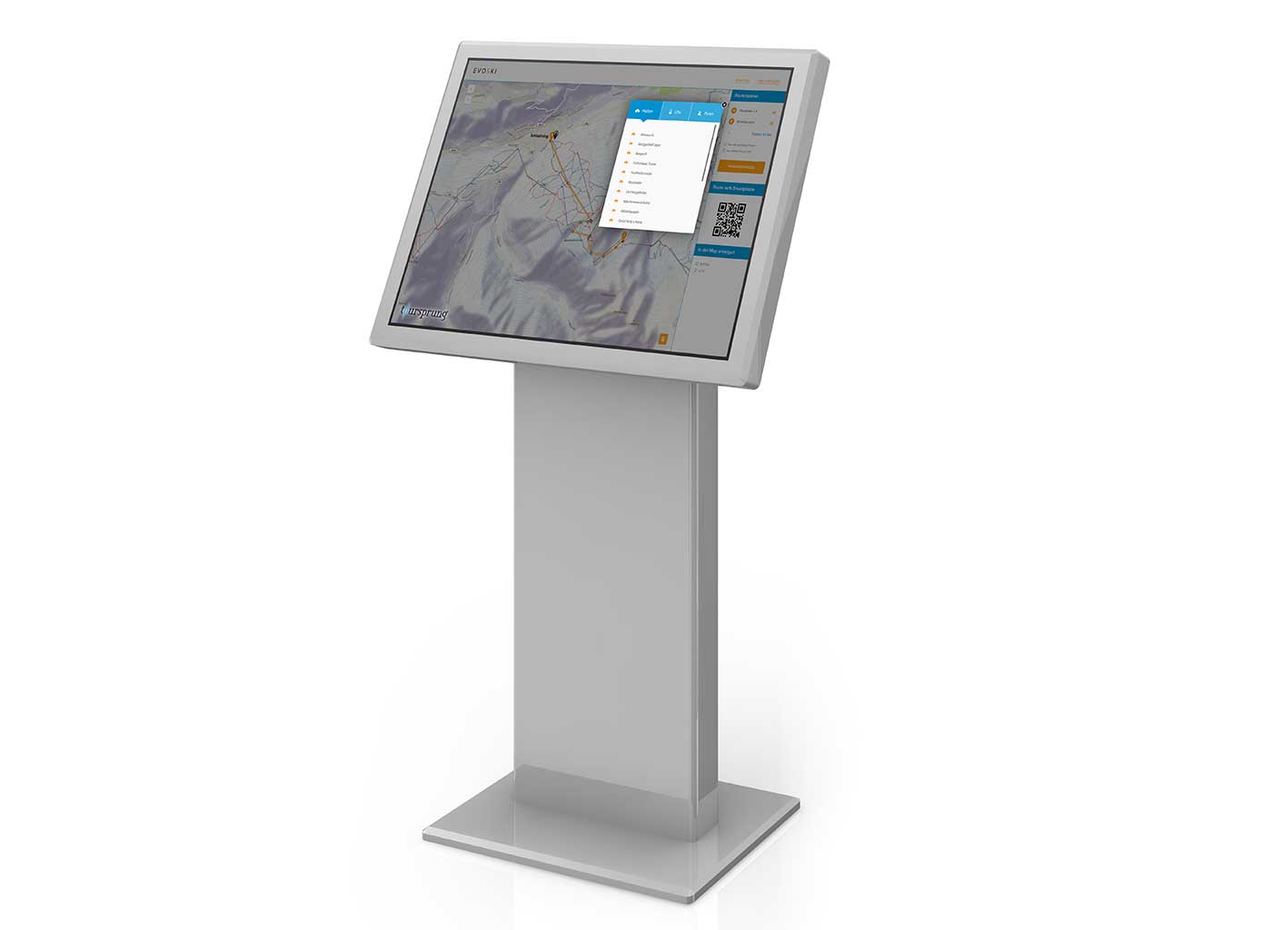 EVOSKI Pistennavigation Infoterminal