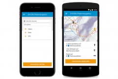 EVOSKI Pistennavigation Smartphone