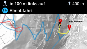 Neues Feature für die Ski amadé App: Pistennavigation in der Daten-Skibrille