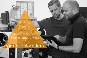 Business Breakfast @ Microsoft Schweiz: Mobile Formulare und Virtuelle Assistenz